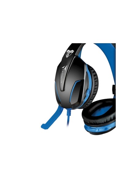 CUFFIE MICROFONO BLU (TM-FL1-BL) GAMING